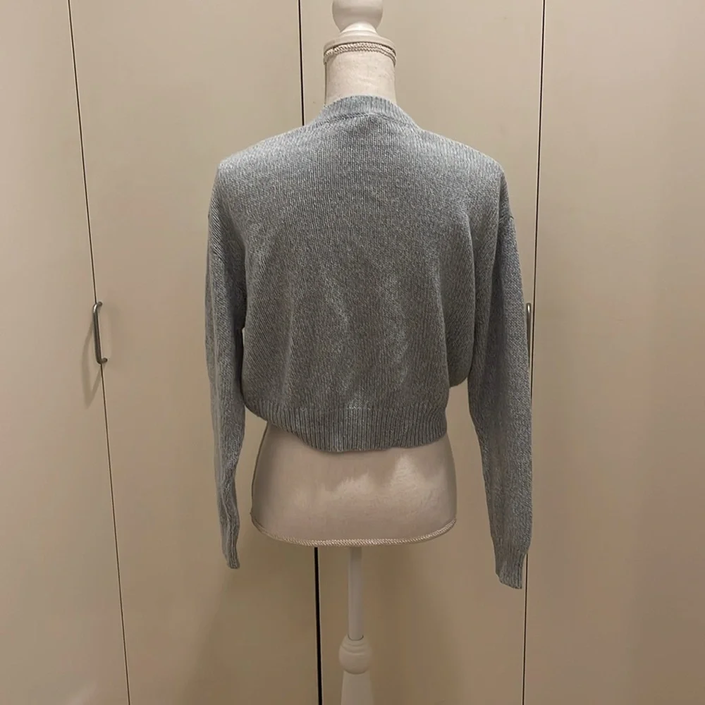 H&M Baby blue long sleeve sweater size XS #110